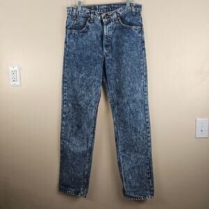 Orange Tag Vintage Levi's Acid Wash Size 33×32